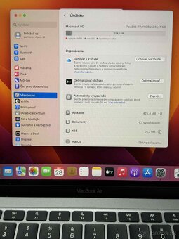 Predám MacBook AIR 2020 M1 256GB Space gray Stav Nového - 4