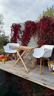 Záhradné stoličky Jill + stolík - 4