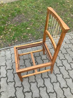 6x staré stoličky - 4
