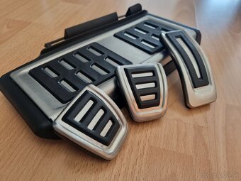 Nerezove sportove pedale naslapy MANUAL / DSG - 4