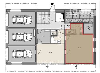 Na prenájom komerčný - nebytový priestor v novostavbe v Mart - 4