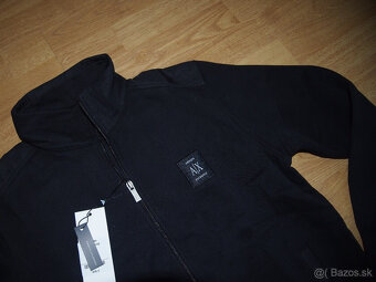 Armani Exchange pánska mikina na zips - 4