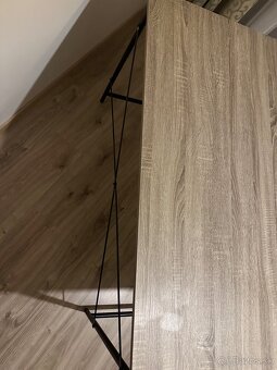 Písací stôl LOFT dub - 4