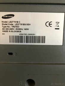 Predám funkčný Samsung LCD TV / Monitor, Samsung za 60 eur - 4
