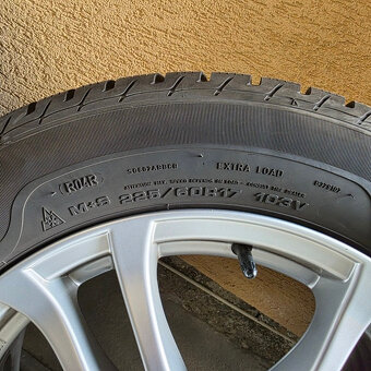 Na predaj: 17" elektróny ANZIO + zimné pneumatiky + TPMS - 4
