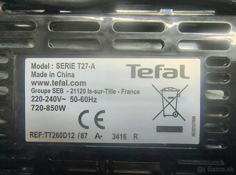 Hriankovač Tefal SERIE T27-A - 4