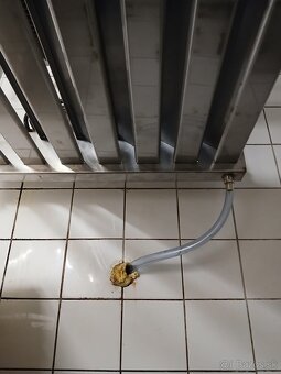 Nerezový odkvapávací žľab pod výparník- klima chladenie - 4