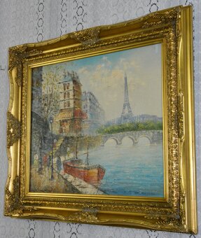 Obraz - Imprese - Paris - olej na plátně - 4