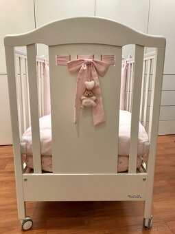 Detská postielka Nanan Puccio ružová - 4