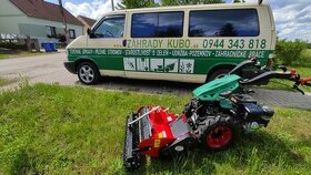 Služby - Mininakladač / Pôdna fréza / Zakladač trávnika - 4