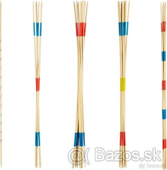 Drevená hra "MIKADO MAXI", hra pre deti a dospelých - 4