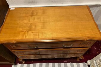 Vintage komoda, masiv, v 86 cm, s 103 cm, h 50 cm - 4