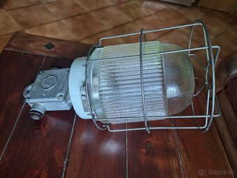Priemyselná lampa Elektrosvit Československo - 4