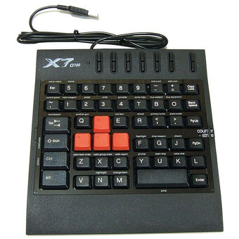 Predam hernu klavesnicu A4tech G100 + Hernu podlozku ASUS - 4