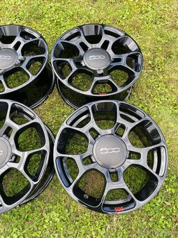 ALU KOLESÁ FIAT 500 BLACK 4X98 R16 - 4