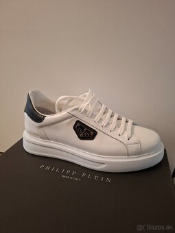 Philipp Plein koženné tenisky - 4