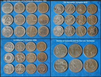 Strieborné investičné mince Česko-Slovensko. Kolekcie CA-USA - 4