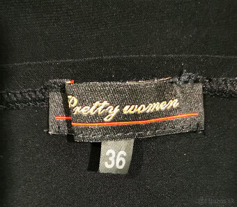 Predám dlhé čierne šaty - 4