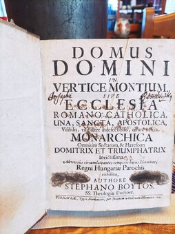 Predám knihu z roku 1695 - 4