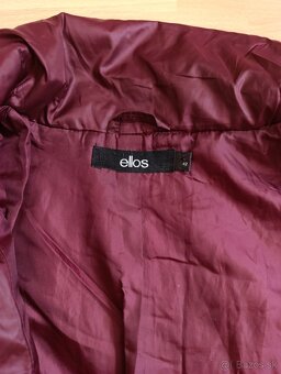 Bordová prechodná bunda - 4