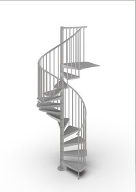 Moderné točité interiérové schody - 4