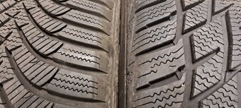 Predám 4ks jazdené zimné 205/55r16-91T 2+2modely - 4