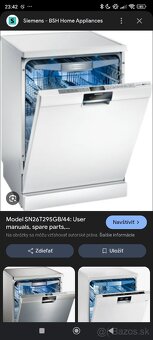 Myčka Siemens IQ zeolith - 4