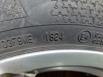 Disky 6.5" x 16" 5x114.3 ET 48 s pneumatikami 205/55 R16 - 4