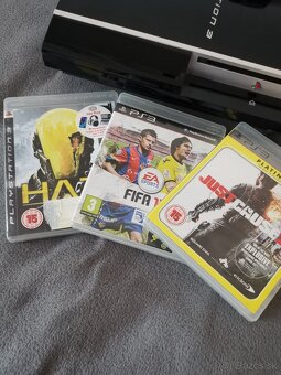 PS3 Fat + hry - 4