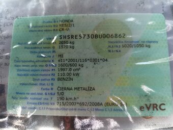 Crv2,0 benzín - 4