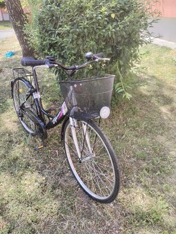 Cestný dámsky bicykel s košíkom Olpran - 4