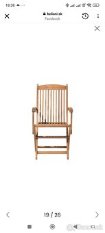 Zahradne stolicky akaciove drevo-nove-8ks - 4