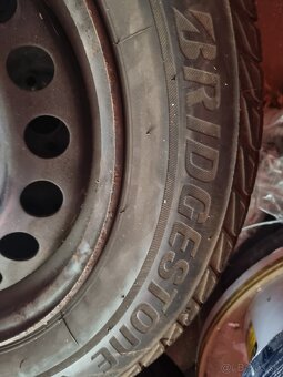 4x100r 15 Bridgestones pneu zimné - 4