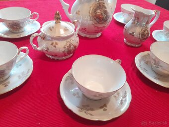 Čajový a kávový servis Tri grácie KAHLA GDR. - 4