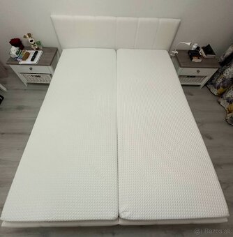 Dva prémiové matrace SEGUM – pamäťová pena, výborný stav - 4