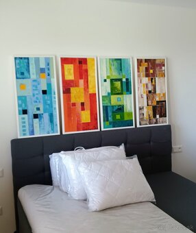 Olejomaľba abstraktná - 4