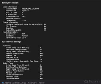 MacBook Air M1 (2020) – 16 GB RAM - 4