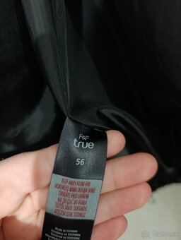 Sivý kabátik veľ 56 - 4