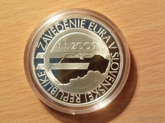 10 rokov eura 2019 PROOF – Investičné striebro - 4