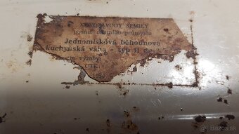 kuchynská váha starožitná rok 1959 - 4