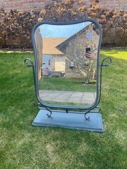 Kovové stolové zrkadlo - 4