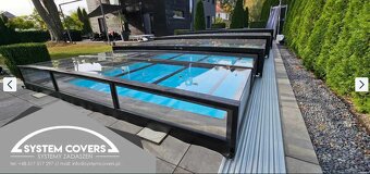 Zastrešenie bazéna, bazénu, 420 x 850 x 80cm - SYSTEM COVERS - 4