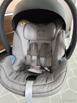 Vajíčko autosedačka Cybex aton 5 so základňou base na isofix - 4