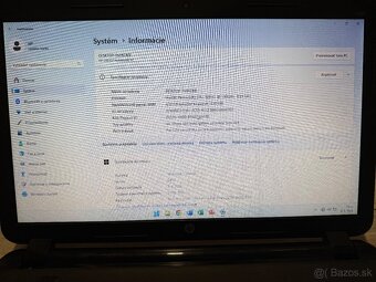 Predám HP 250 15.6” notebook s SSD - 4