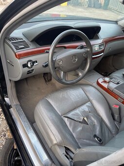 Mercedes s class 350 benzin na ND v cielku bez TP špz - 4