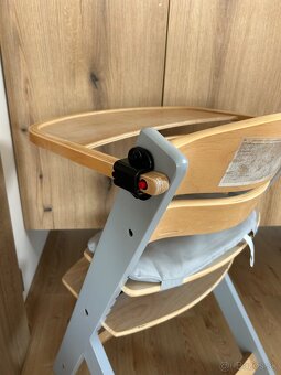 Jedálenská stolička Kinderkraft wooden - 4