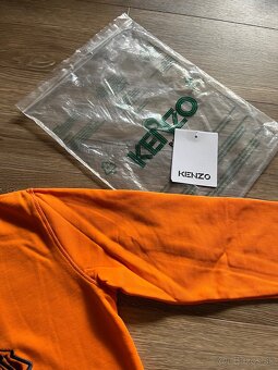 Oranžová mikina Kenzo L - 4