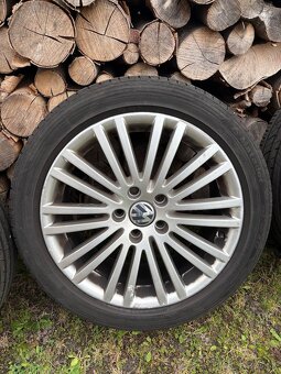 Disky R17 5x112 s pneu 205/50 - 4