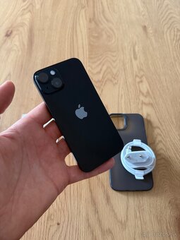 iPhone 14 256 gb Midnight v záruke + príslušenstvo - 4