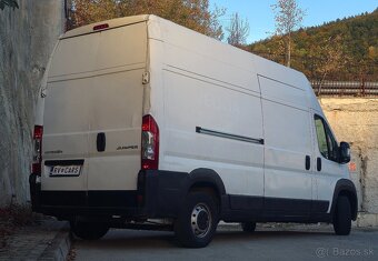 Citroen Jumper 2.2hdi 88kw-bez DPF-L3H3-SK auto-2.majiteľ - 4